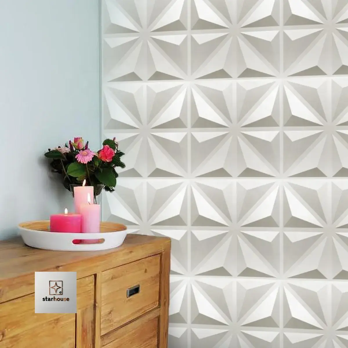 PAREDE 3D PANELES PVC PAREDES 3DWALL