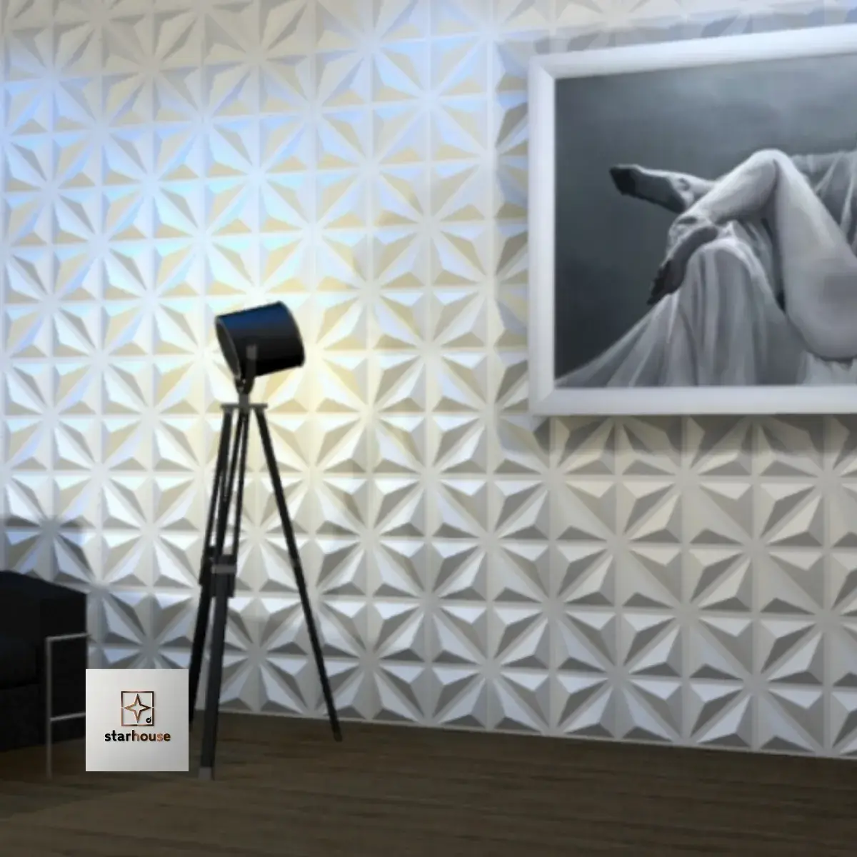 PAREDE 3D PANELES PVC PAREDES 3DWALL