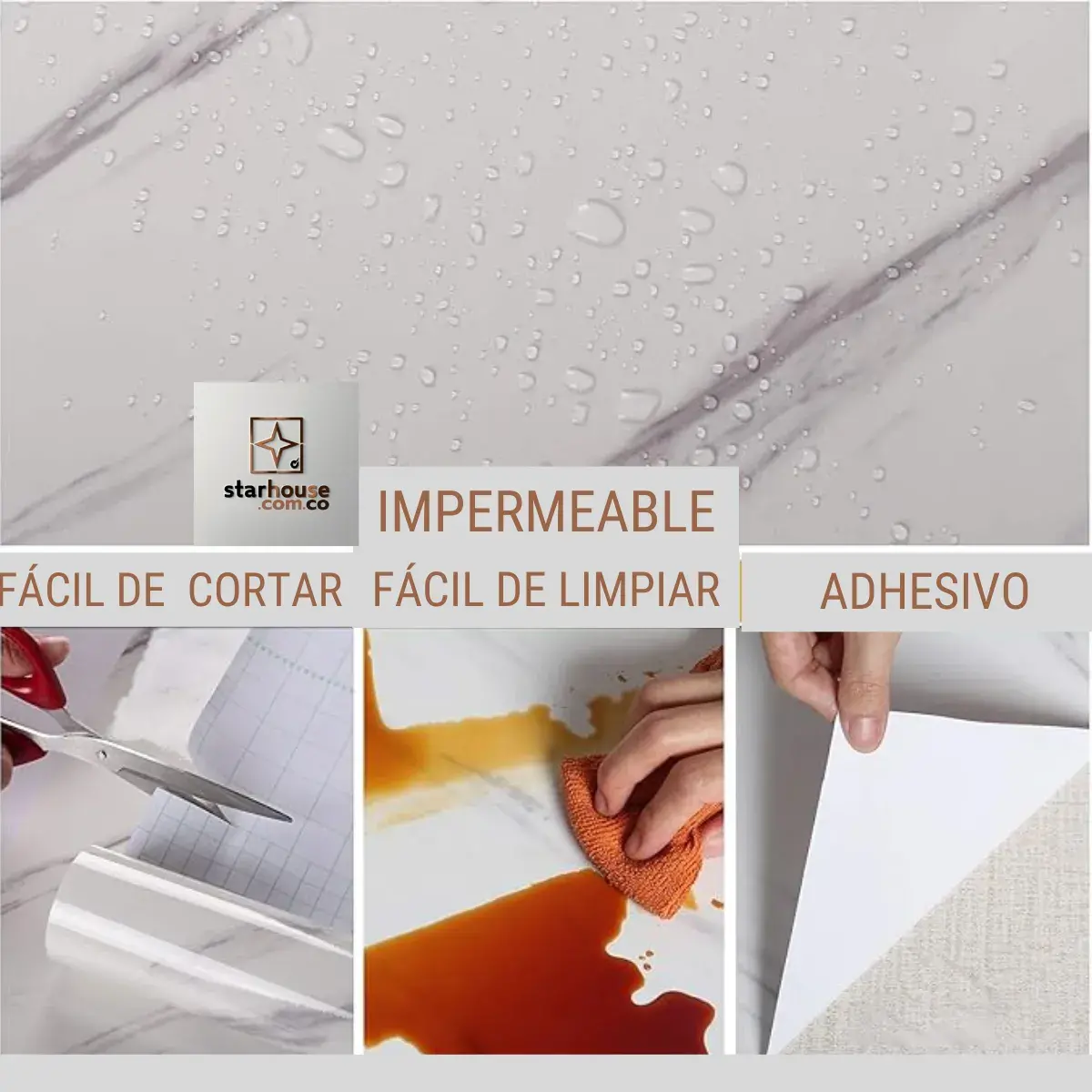 vinilo adhesivo pared vinilo adhesivo muebles vinilo marmolizado Colombia