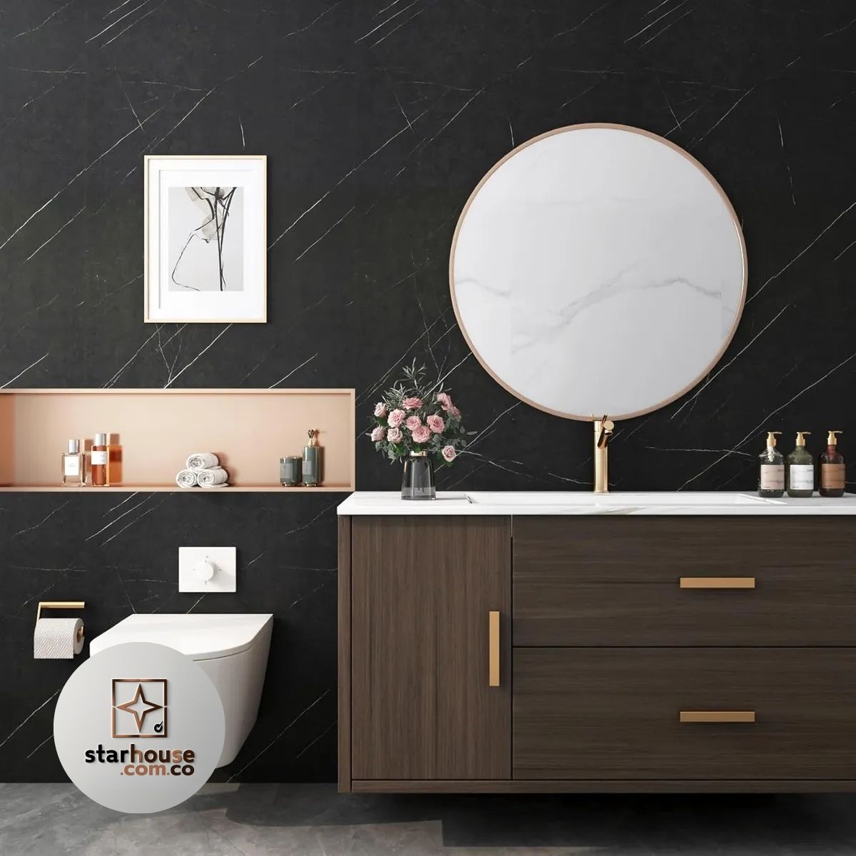 Vinilo Adhesivo Marmolizado ancho 60 cms - Imagen 10