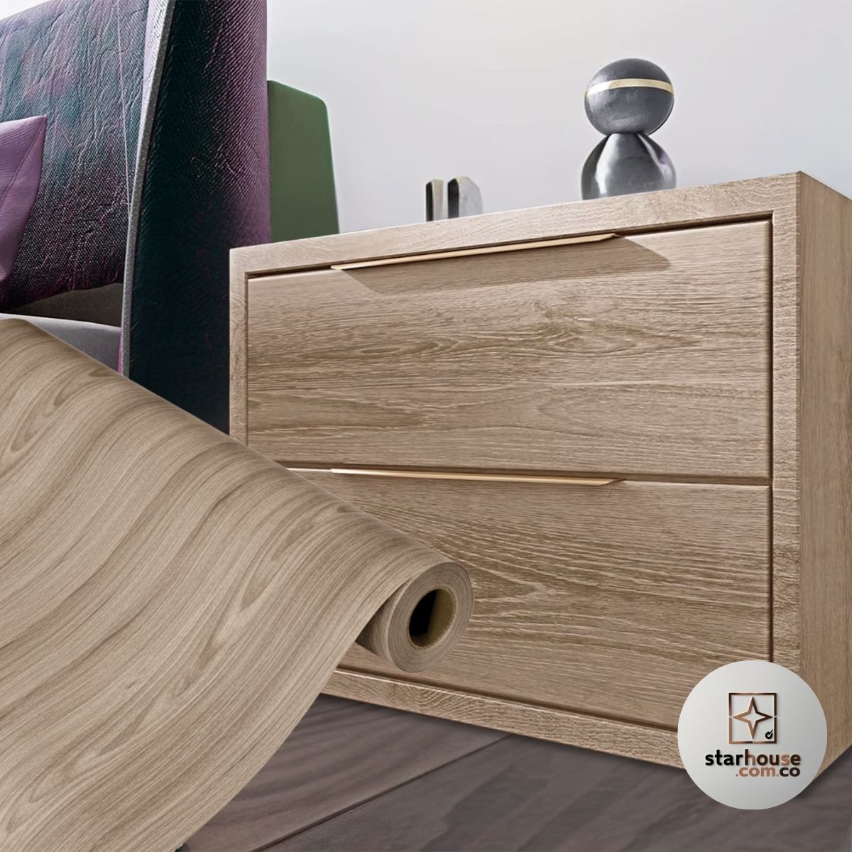 Vinilo Adhesivo Madera ancho 60 cms - Imagen 9