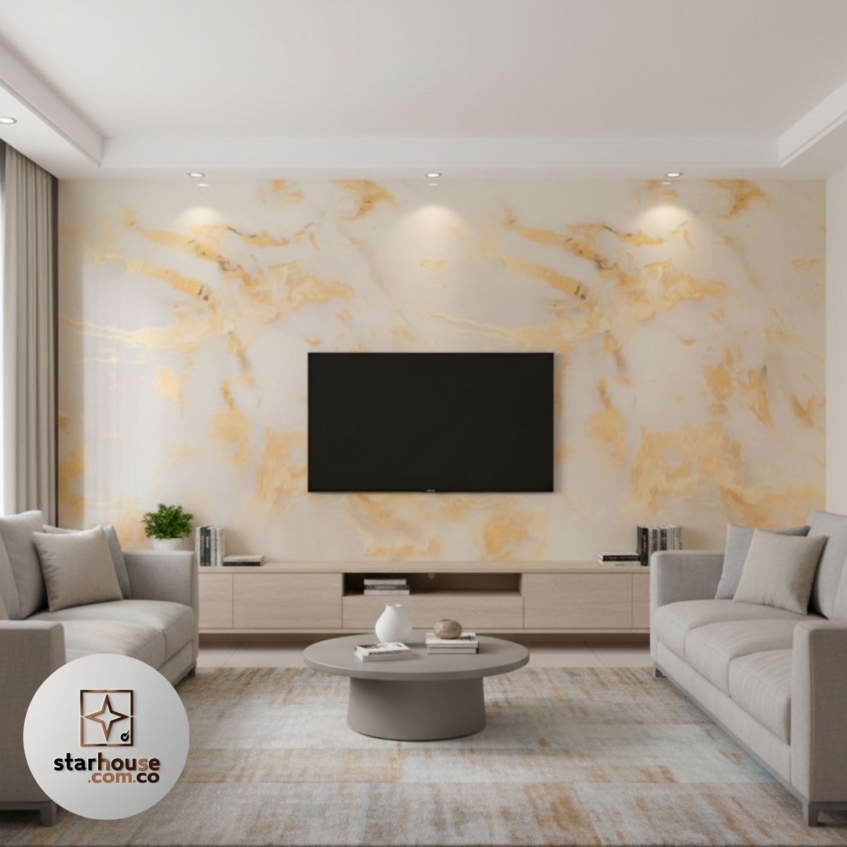 Vinilo Adhesivo Madera, marmol, microcemento 120 cms  ancho - Imagen 11