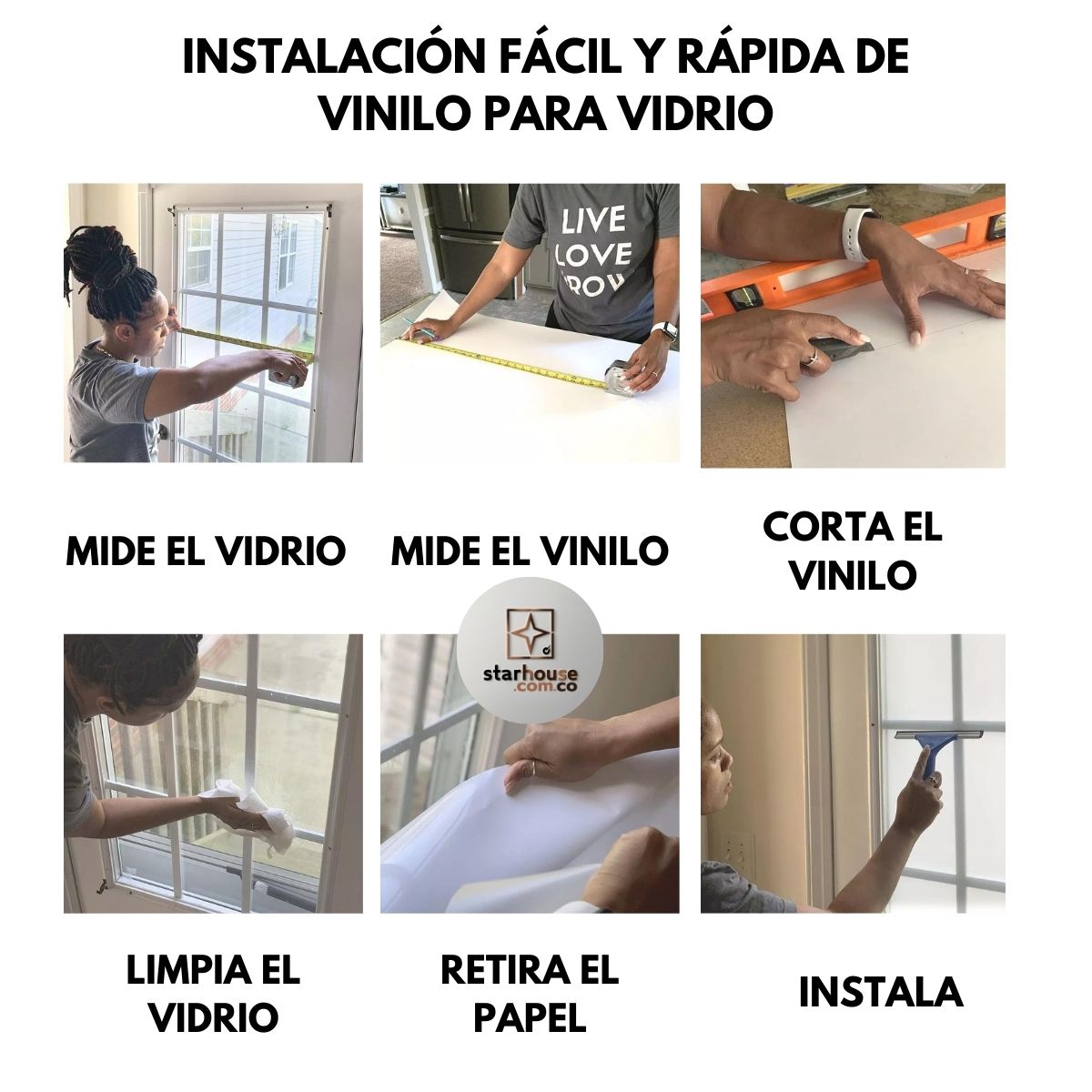 Vinilo Para Vidrios Línea adhesiva - Sin Diseño - Imagen 4