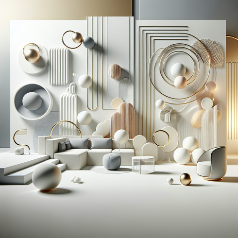 Papel tapiz dorado para muebles grises: guía de diseño y renovación en Colombia