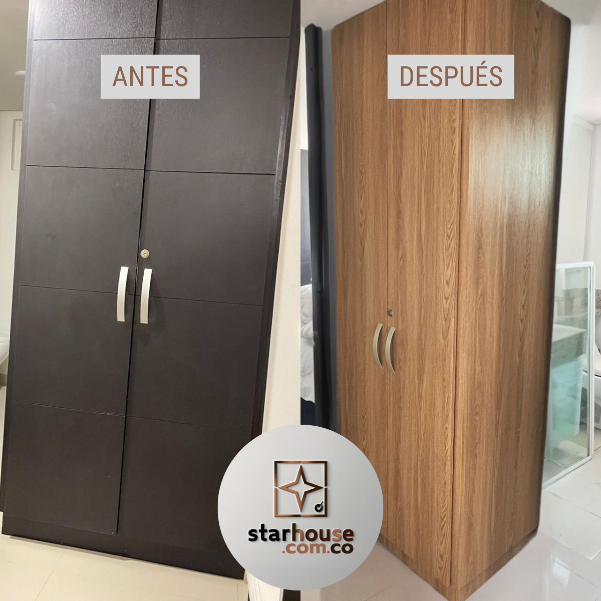 Vinilo Adhesivo Madera ancho 60 cms - Imagen 2