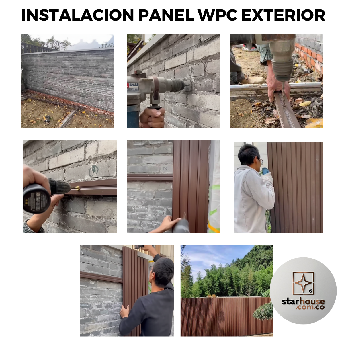 Panel WPC Exterior – Panel Ripado 22 cms x 2.90 mts - Imagen 3