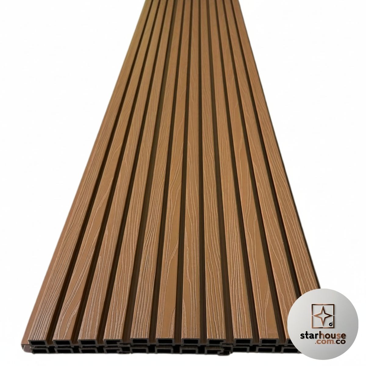 Panel WPC Exterior – Panel Ripado 22 cms x 2.90 mts - Imagen 7