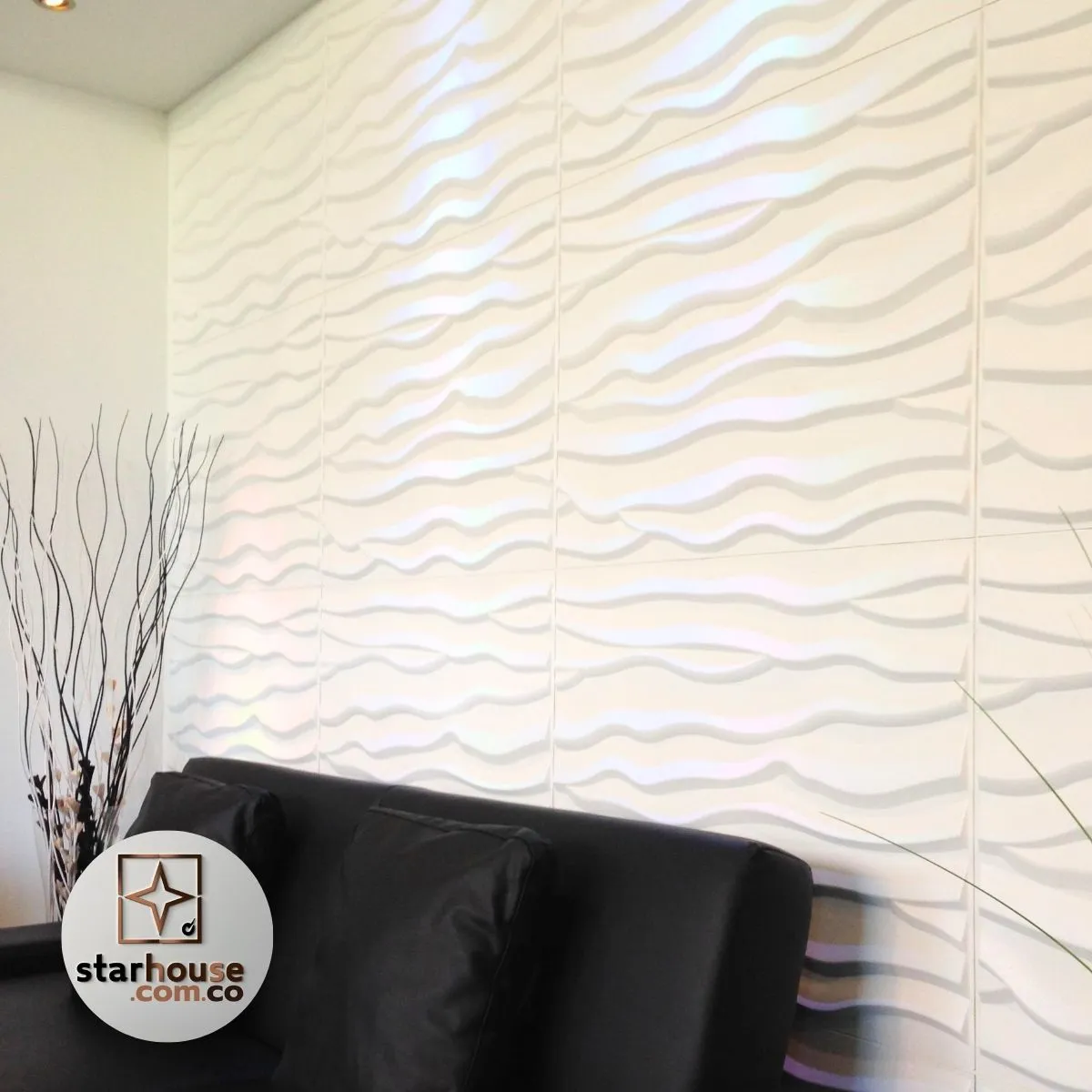 Paneles 3D Fibra Vegetal LIQUIDACION - Imagen 1