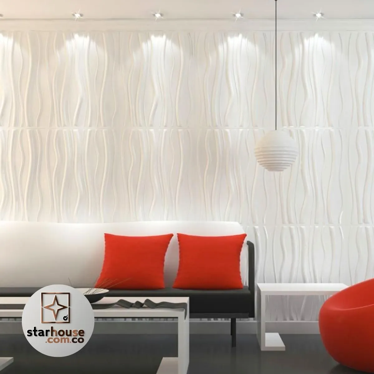 Paneles 3D Fibra Vegetal LIQUIDACION - Imagen 4