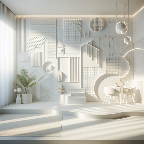 Papel pintado blanco: ideas, tipos y guía de instalación para renovar tu espacio en Colombia