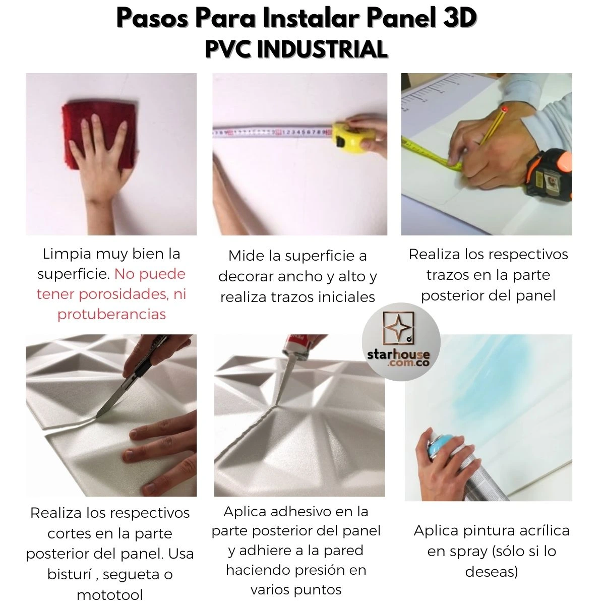 Paneles 3D PVC industrial - Imagen 5