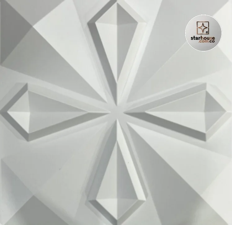 Panel 3D PVC industrial 50x 50 cms - Imagen 4