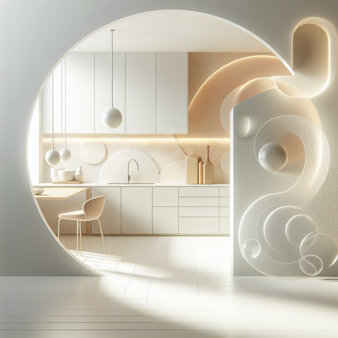 Papeles pintados para cocinas blancas: ideas, tipos y guía de instalación en Colombia