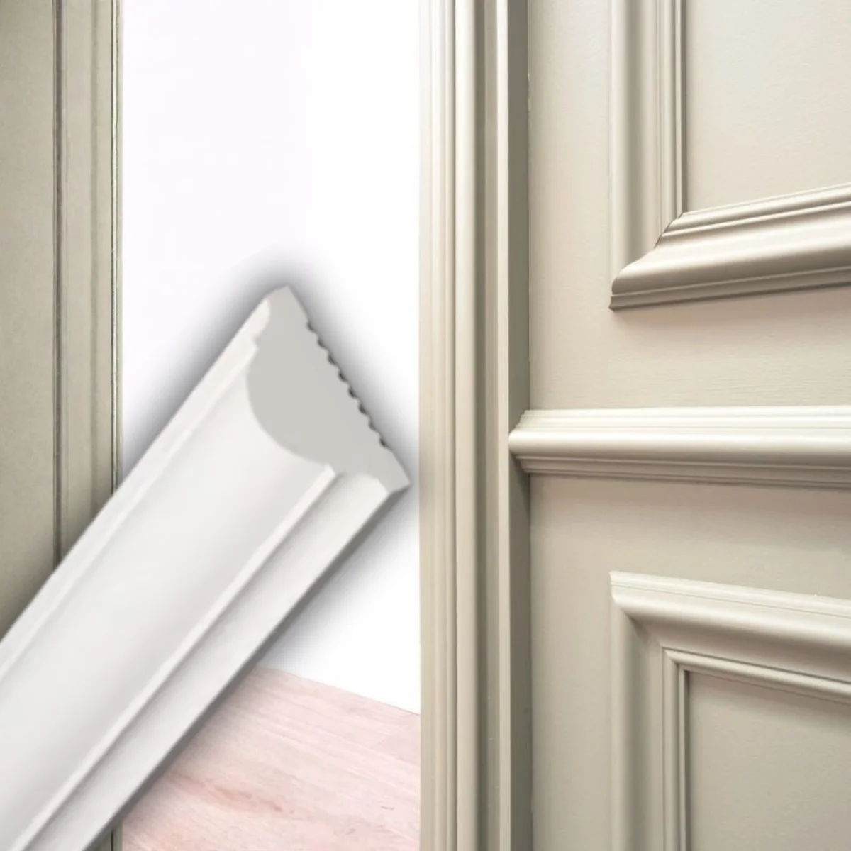 Molduras Decorativas Pared  4 cms x 2.40 mts - Imagen 1