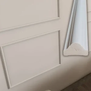 Moldura Pared 2.5 cms x 2.40 mts – Moldura Francesa en Poliestireno