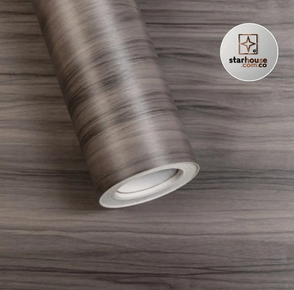 Papel adhesivo tipo madera 120 cms ancho x 1 mt largo - Imagen 11