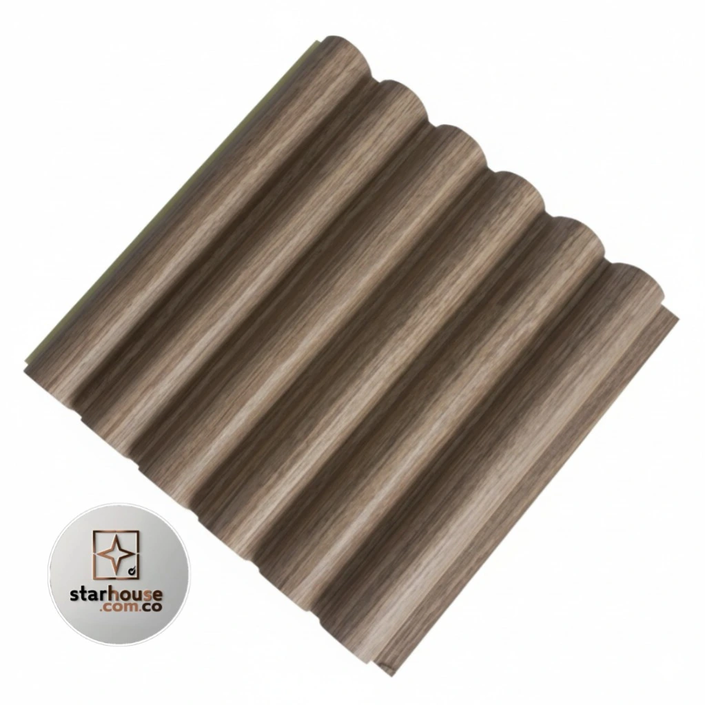 Panel WPC Interior Curvo 15.5 cms x 2.90 mts - Imagen 6