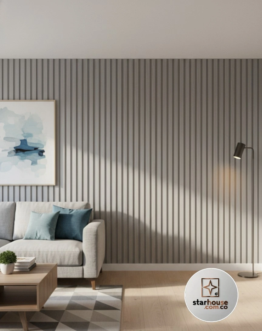 Panel WPC Interior Plano 19.5 cms x 2.90 mts - Imagen 1