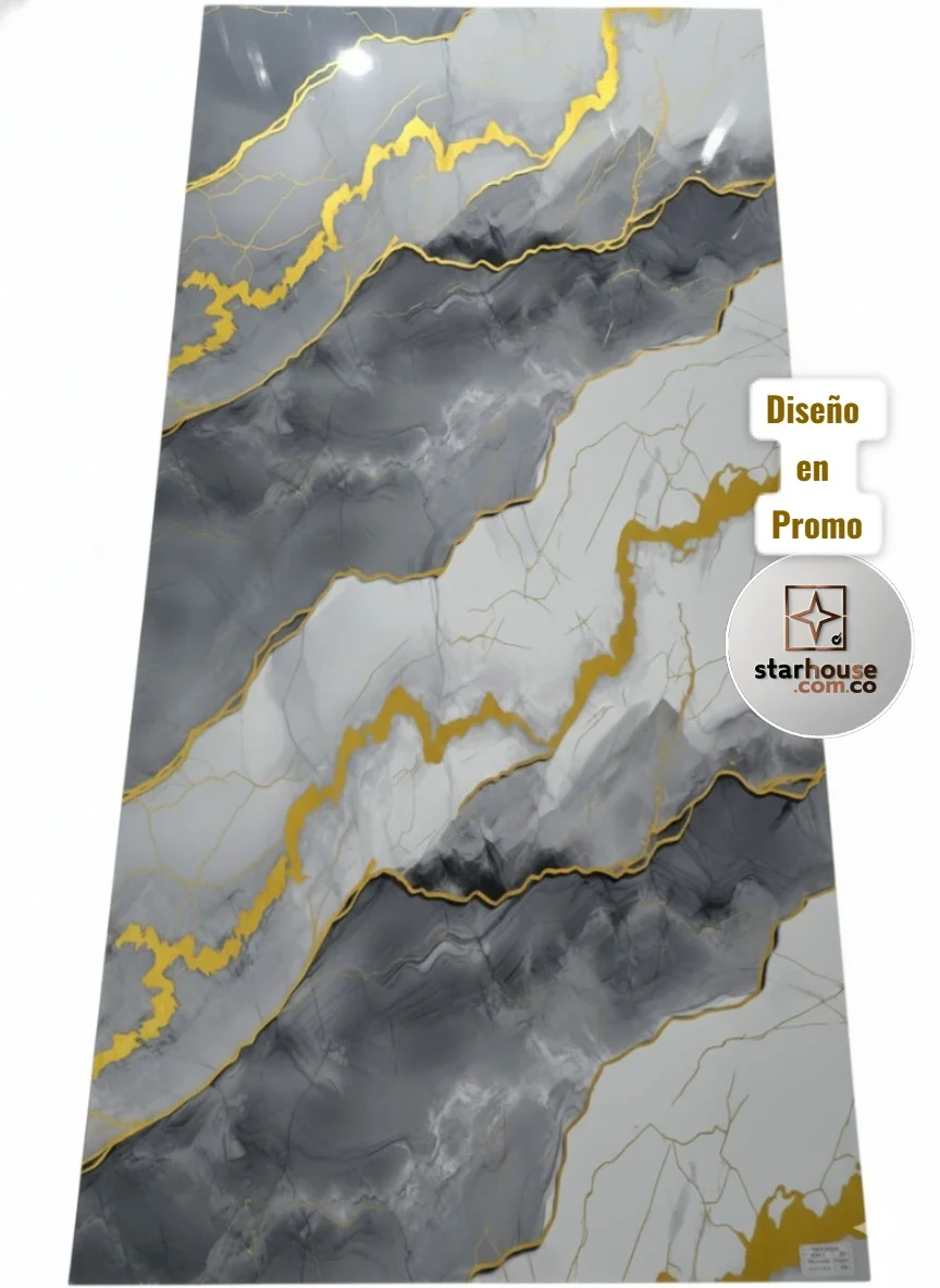 Lamina Marmolizada PVC Oferta - 1.22 mts x 2.44 mts - Imagen 4