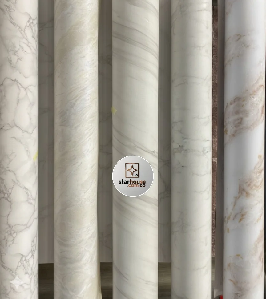 Papel tapiz adhesivo Mármol Mate 120 cms ancho - Imagen 10