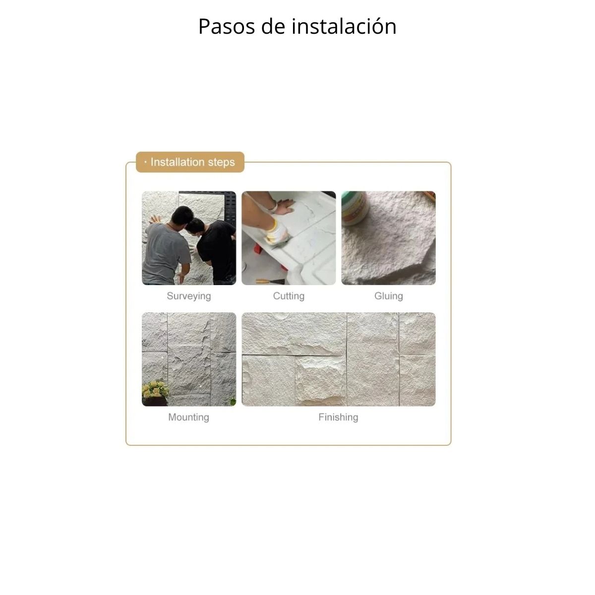Panel 3D Roca PU - Imagen 5