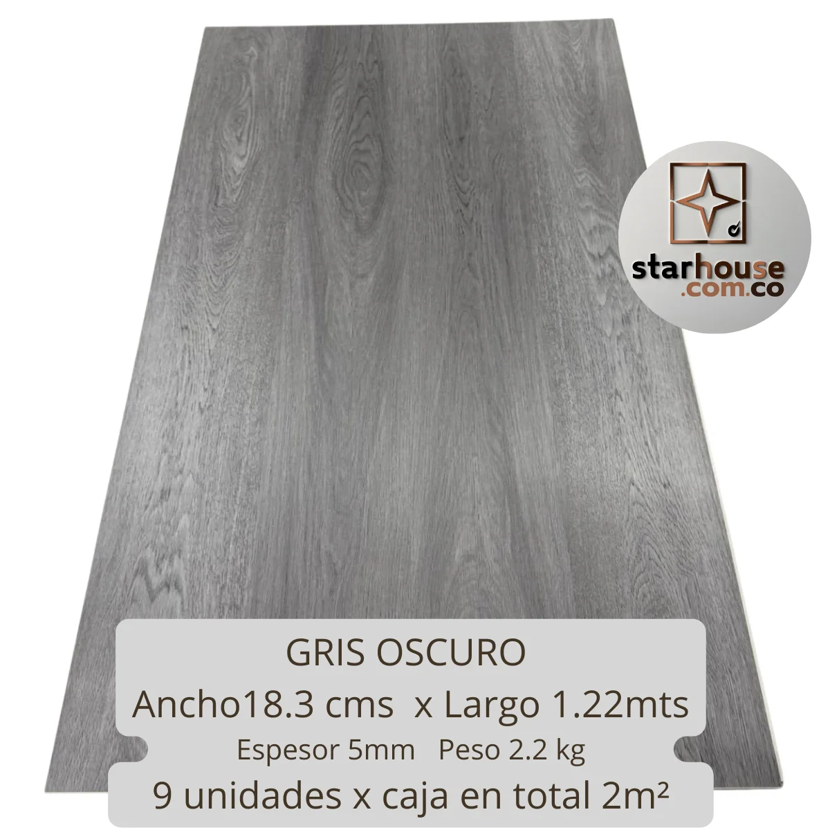 Piso SPC - 18.3cms X 1.22 mts - Imagen 9