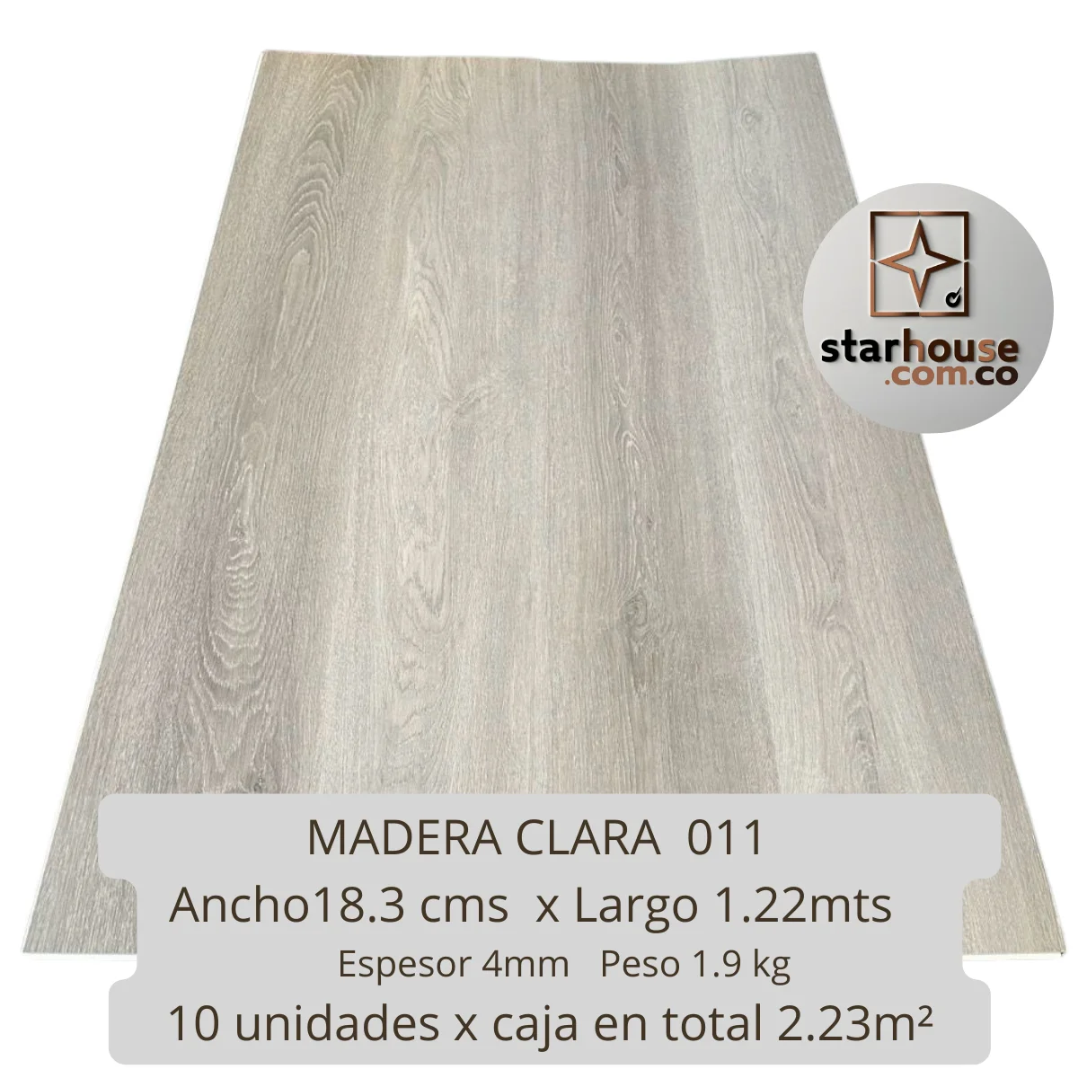 Piso SPC - 18.3cms X 1.22 mts - Imagen 19
