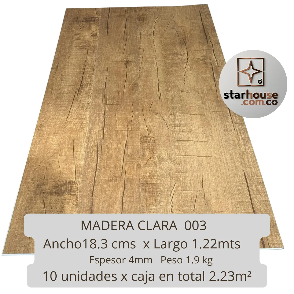 Piso SPC - 18.3cms X 1.22 mts - Imagen 16