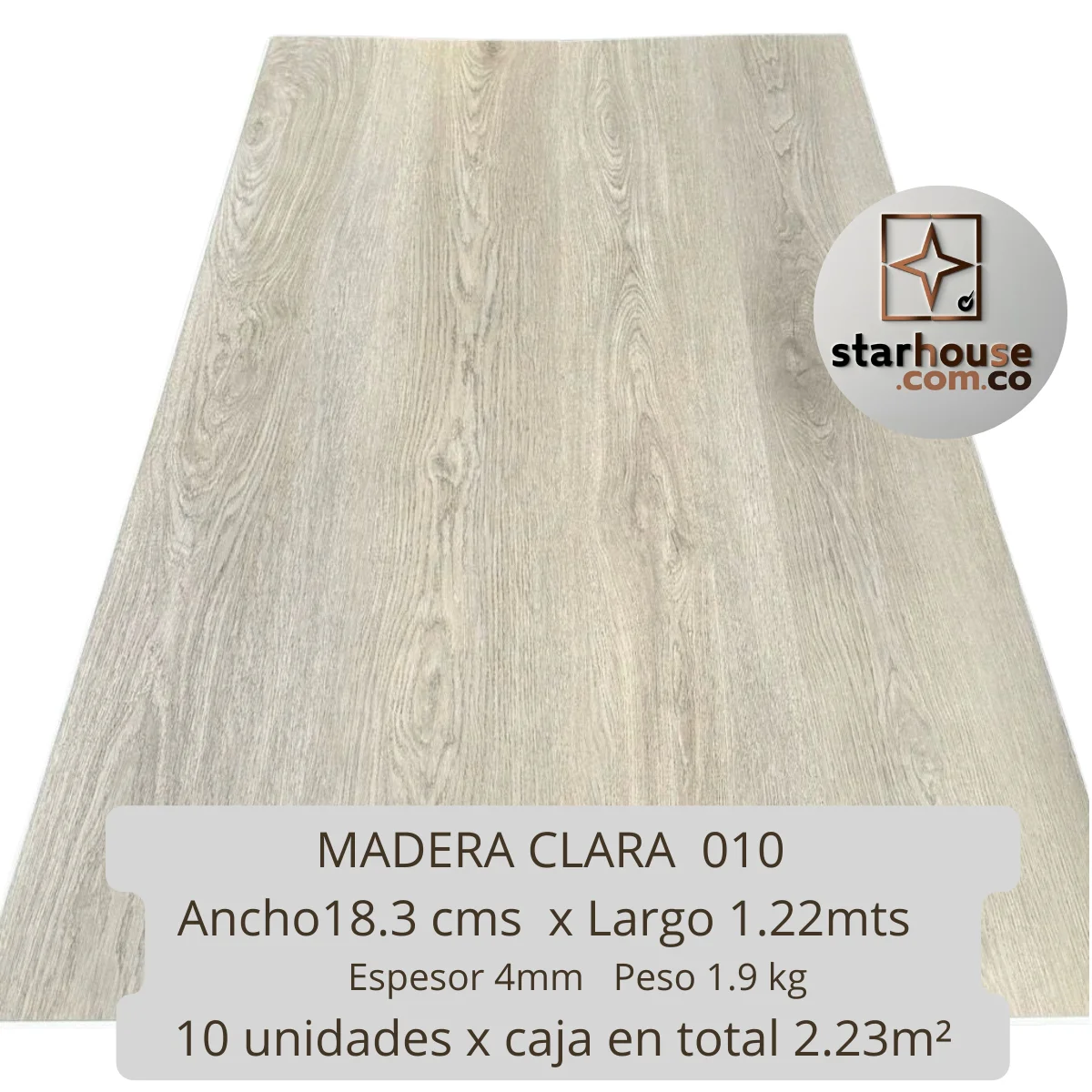 Piso SPC - 18.3cms X 1.22 mts - Imagen 13