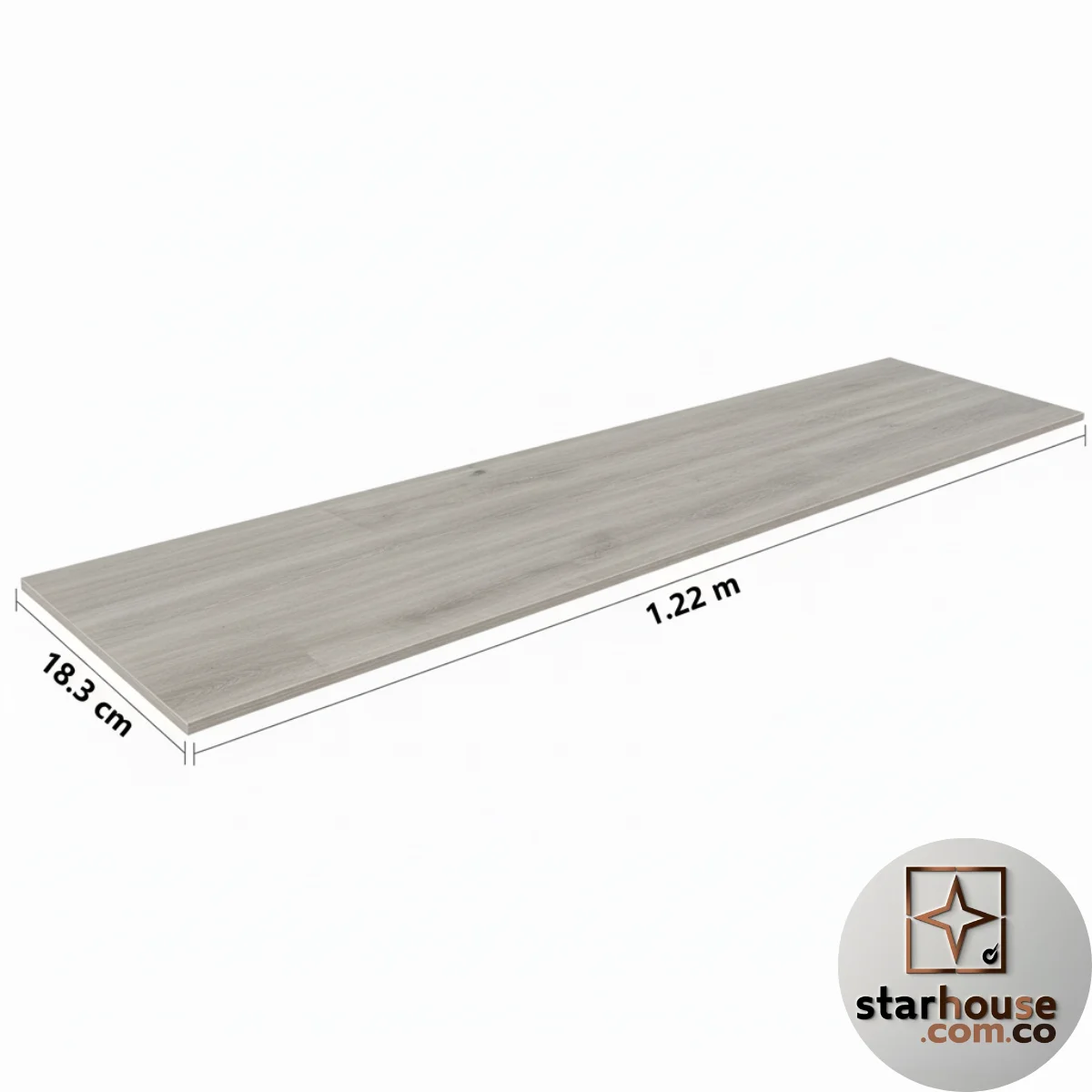 Piso SPC - 18.3cms X 1.22 mts - Imagen 2