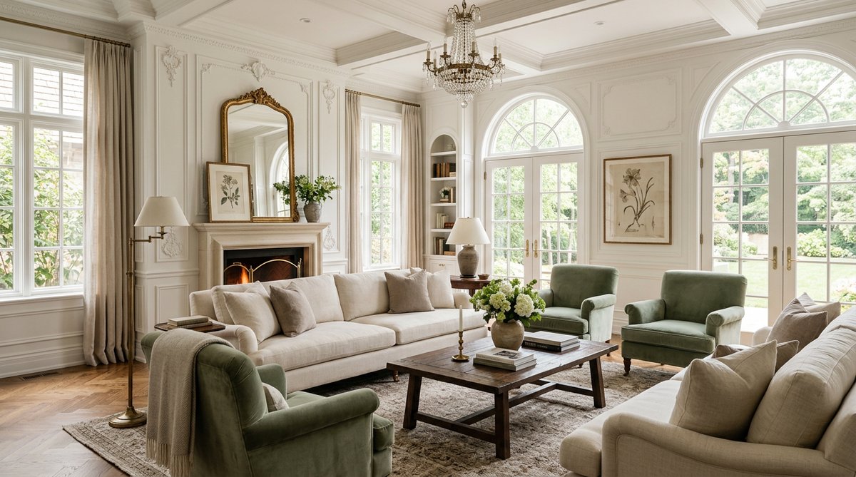 Transforma tu Sala de Estar con Molduras de Pared Francesas: Guía Completa