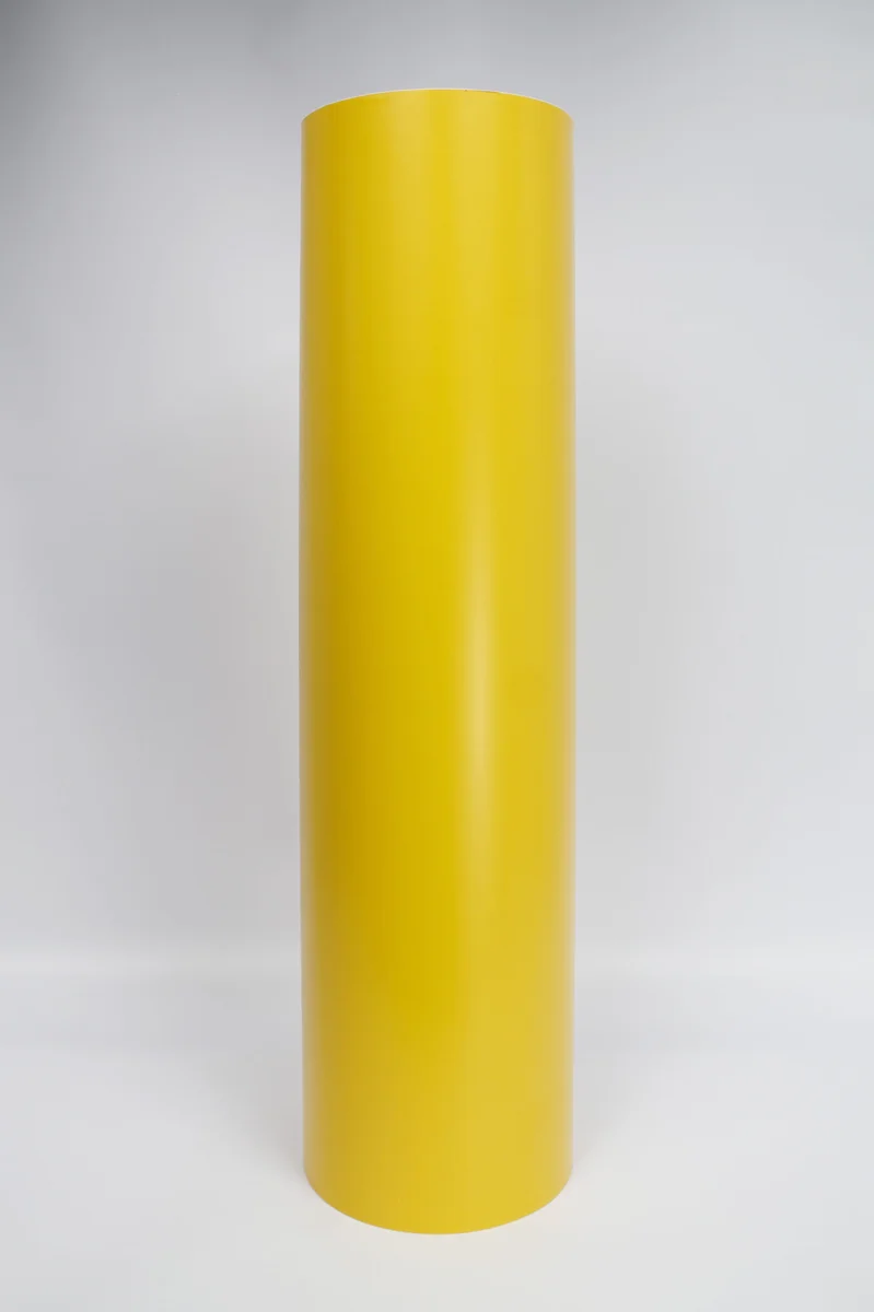 Vinilo Corte Amarillo Mate | PVC 0.245mm - Imagen 1