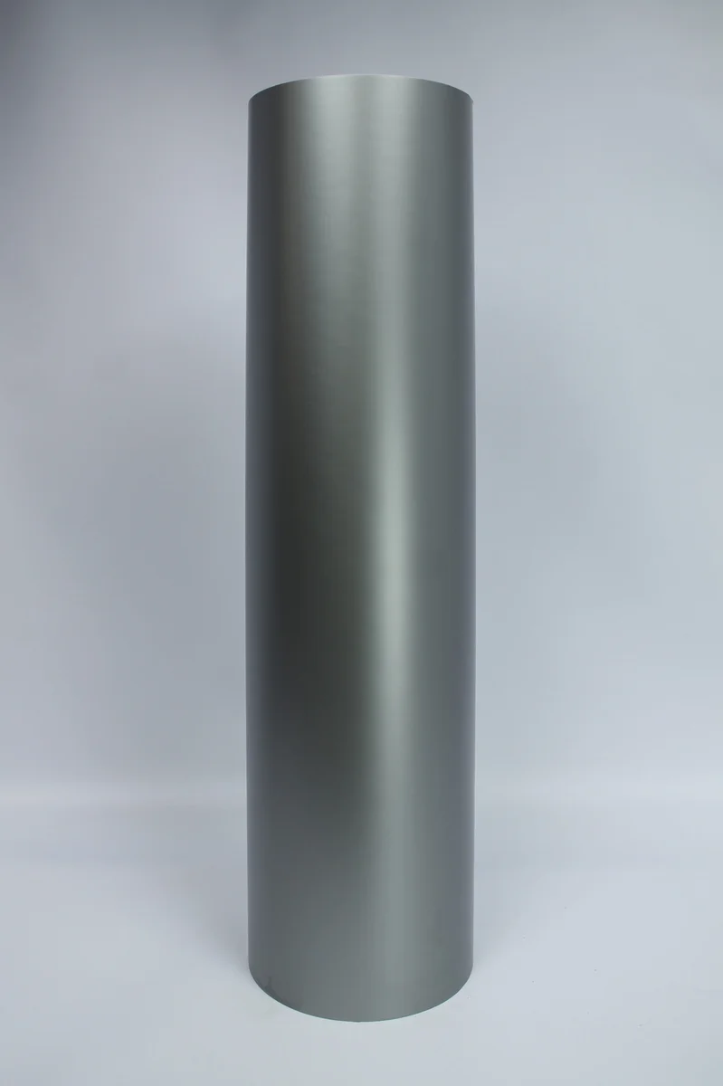 Vinilo Corte Gris Plata Mate | 0.61m de Ancho, 245µm - Imagen 1