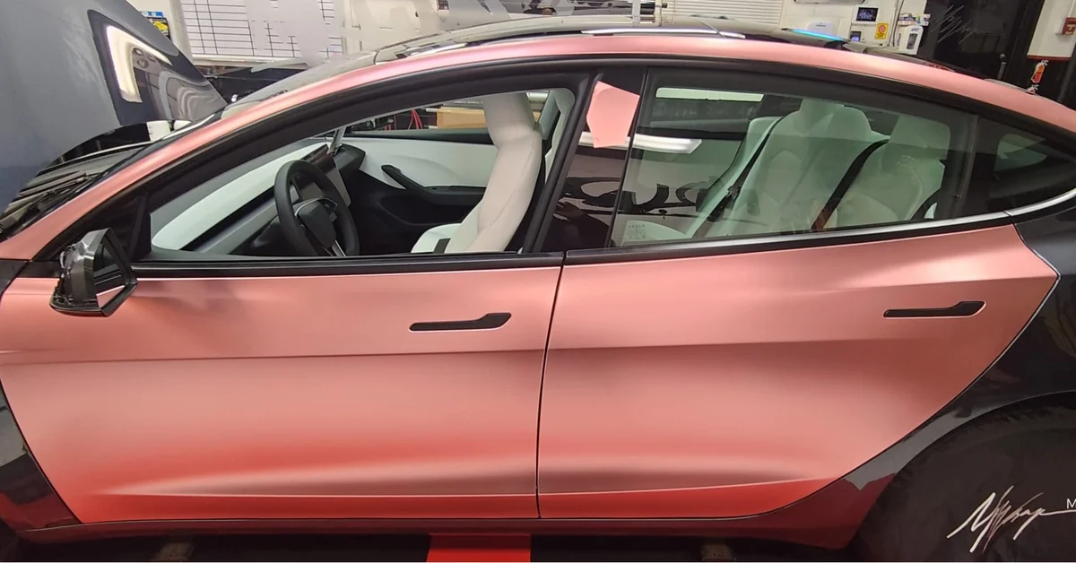 Vinilo Wrap Antique Rose Mate | Car Wrapping Profesional - Imagen 3