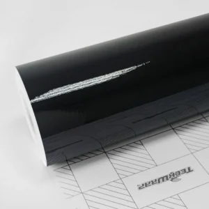 Vinilo Wrap Negro Brillante | 1.52x18m HD
