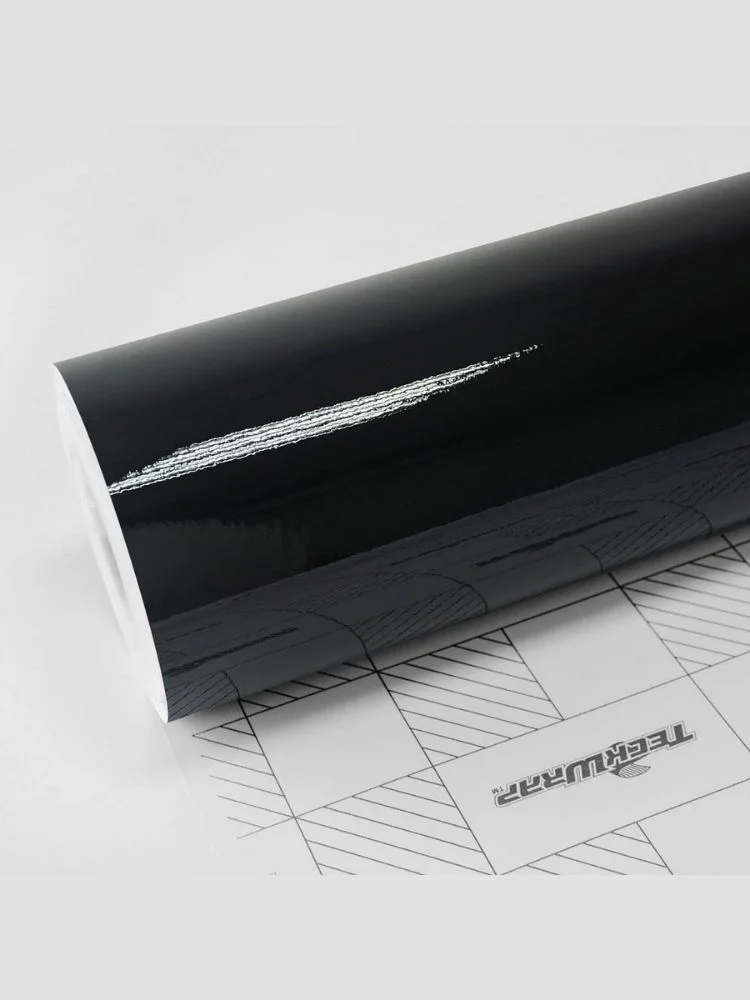 Vinilo Wrap Negro Brillante | 1.52x18m HD - Imagen 1