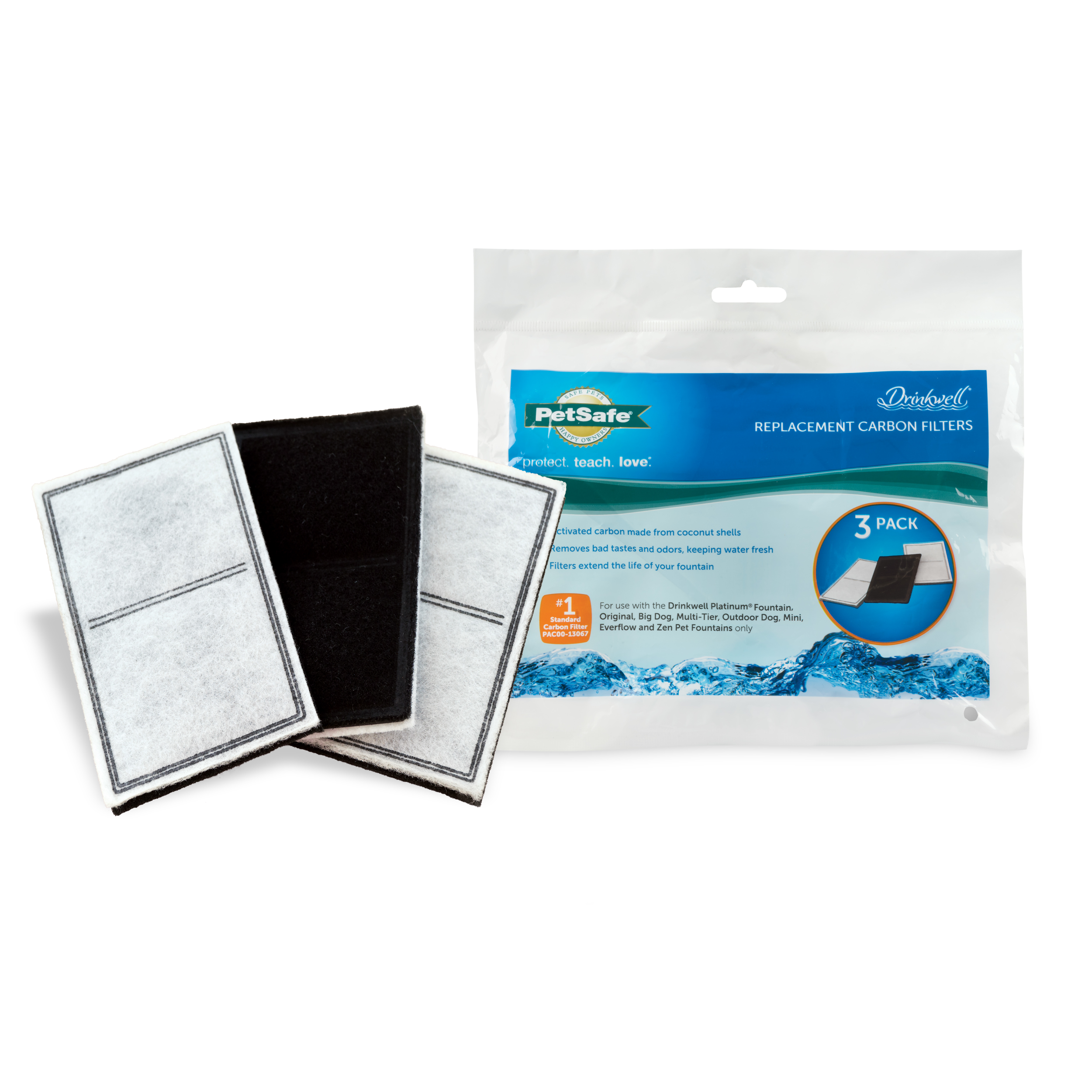 Filtros PetSafe Drinkwell x3 - Agua Pura | PetSafe Colombia - Imagen 1