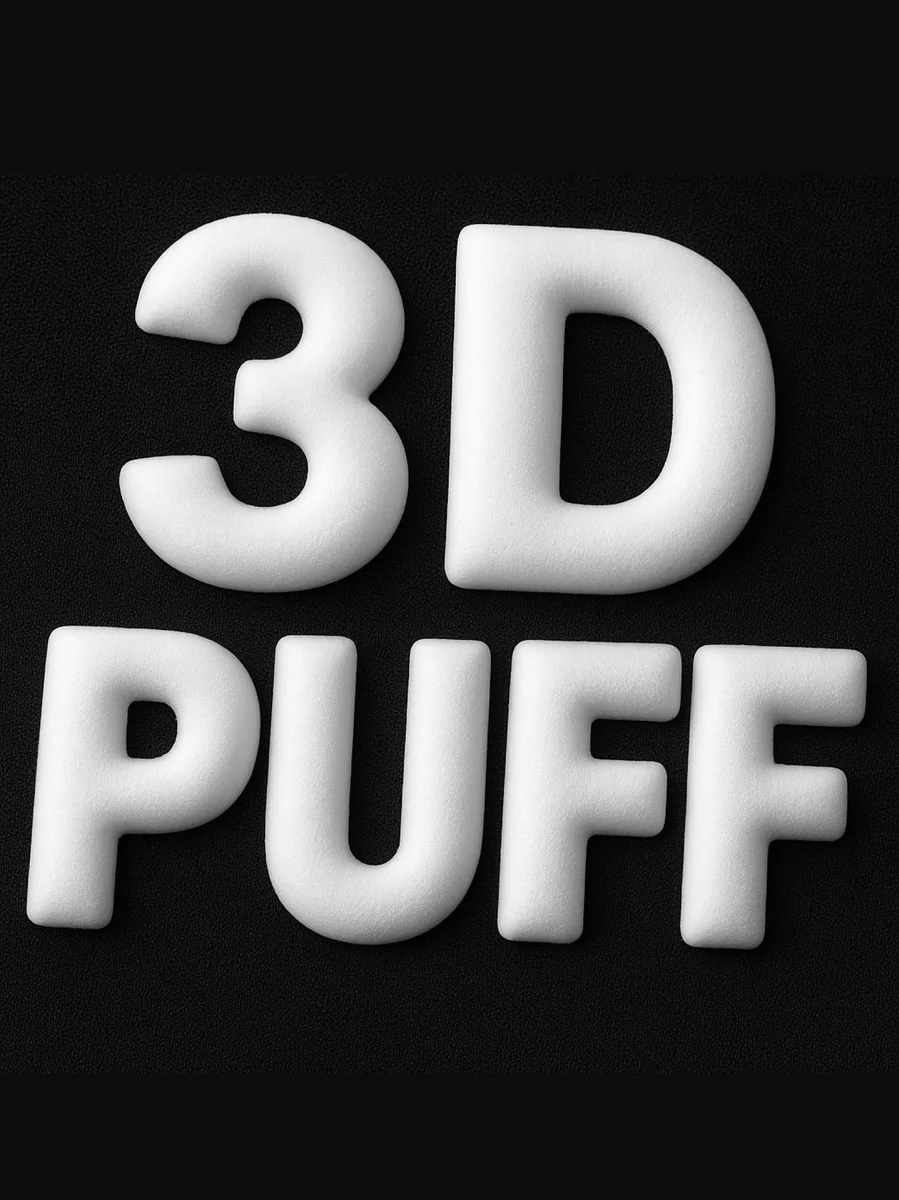 Vinilo Textil 3D Puff | Efecto Volúmen 160 µm - Imagen 1