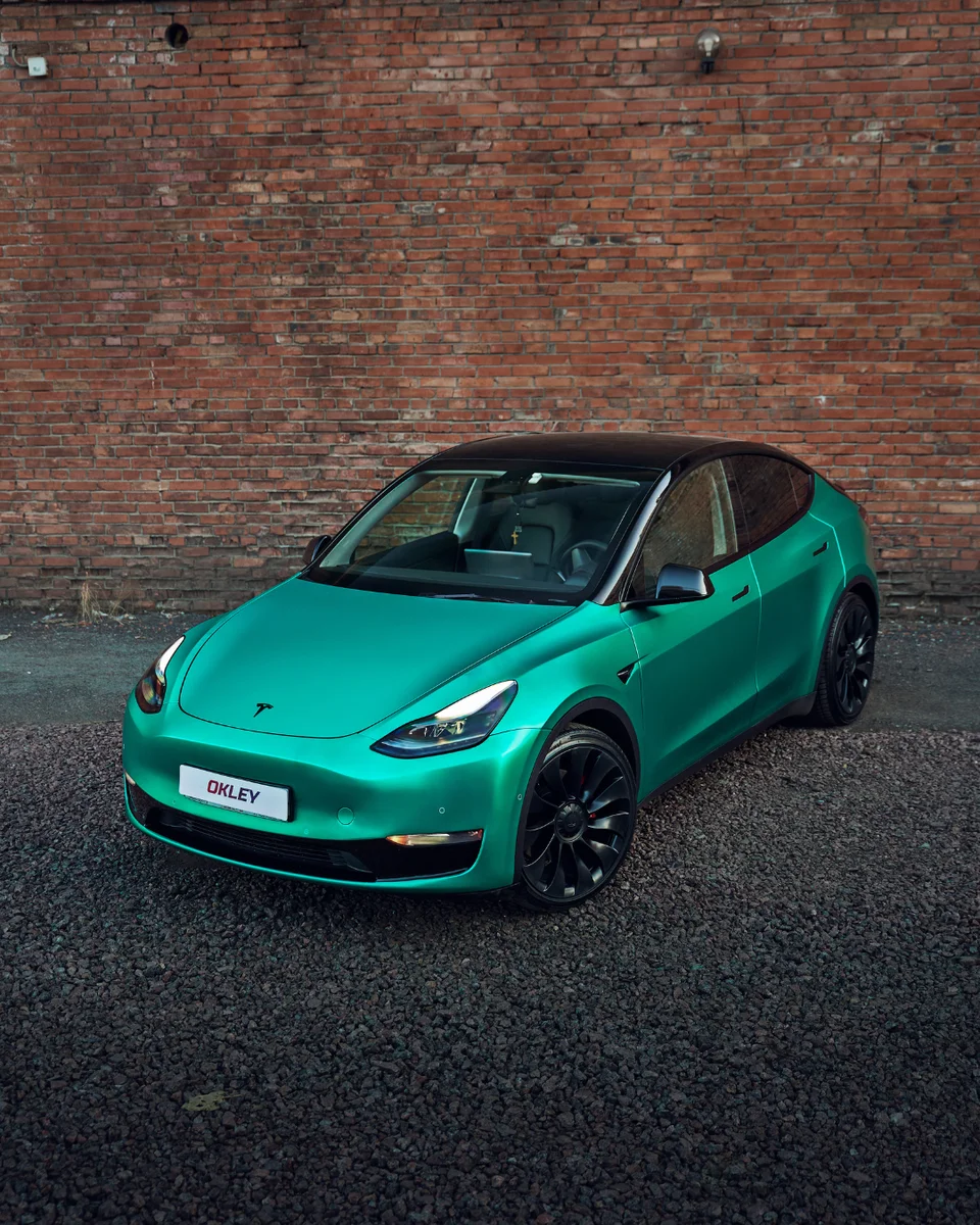 Vinilo Wrap Emerald Green Mate HD | TeckWrap Serie VCH405 - Imagen 2