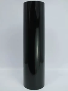 Vinilo de Corte Negro Brillante | PVC 245µm Exterior