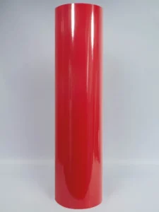Vinilo de Corte Rojo Brillante | 0.61m Alta Adhesión