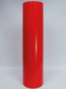 Vinilo de Corte Rojo Brillante | 0.61m Adhesivo Profesional