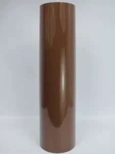 Vinilo de Corte Brillante Café | 61cm PVC Flexible