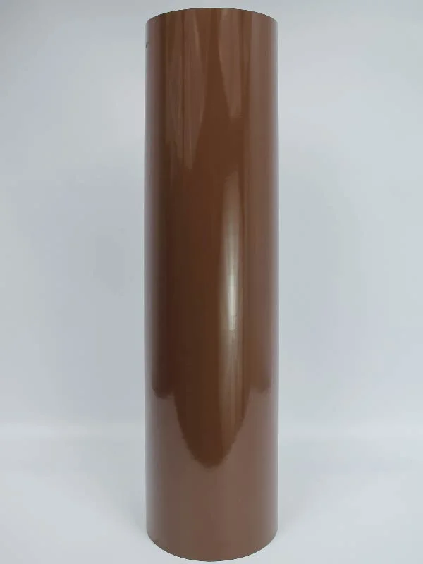 Vinilo de Corte Brillante Café | 61cm PVC Flexible - Imagen 1