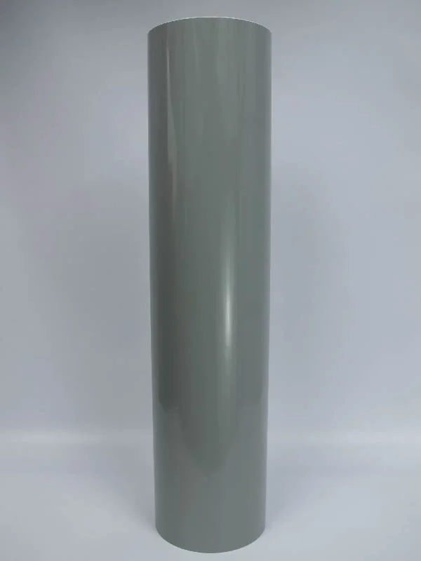 Vinilo de Corte Brillante Gris | PVC 0.245mm - Imagen 1