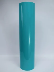 Vinilo Corte Brillante Turquesa | 0.61m Alta Adhesión