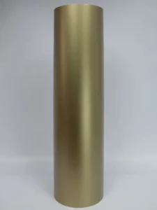 Vinilo de Corte Dorado Brillante | Rotulación Profesional