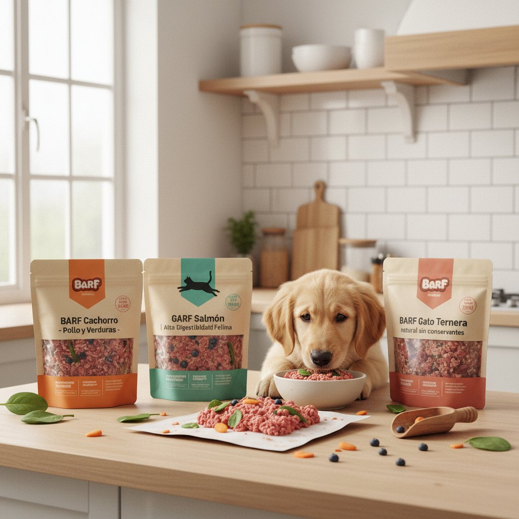 alimentacion barf para cachorros — alimento natural para mascotas en Colombia