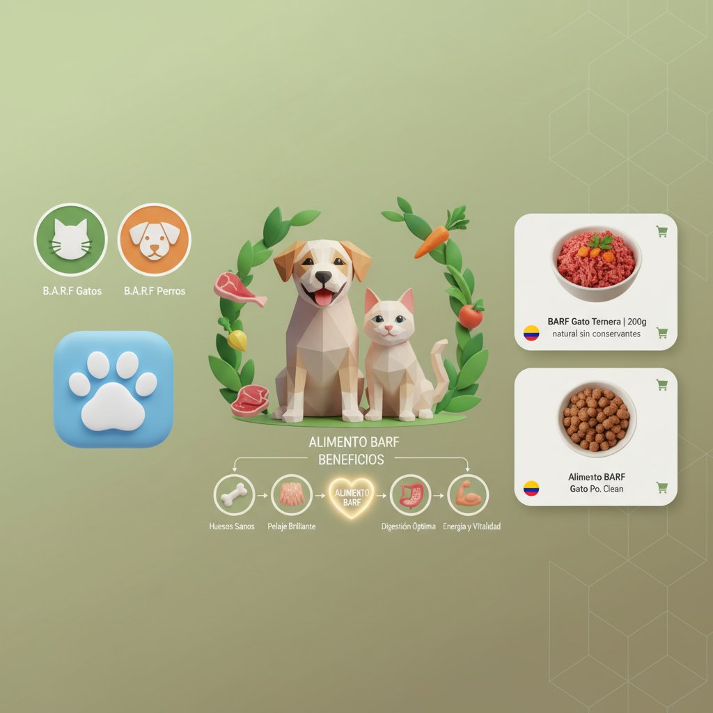 alimento barf beneficios