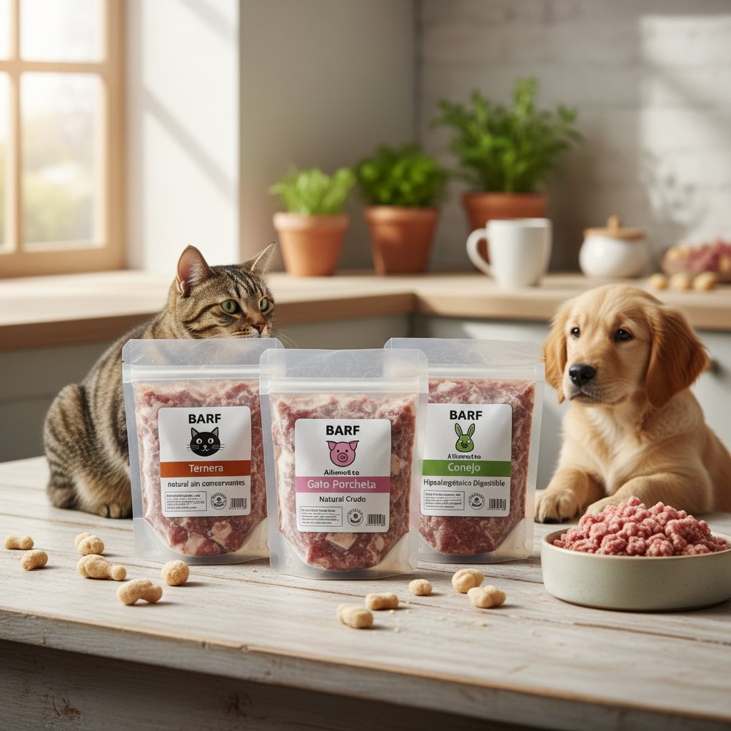 alimento barf — alimento natural para mascotas en Colombia